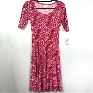 NWT LuLaRoe Nicole A-Line Dress Size XS